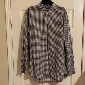 Ralph Lauren Black and White Checkered Shirt